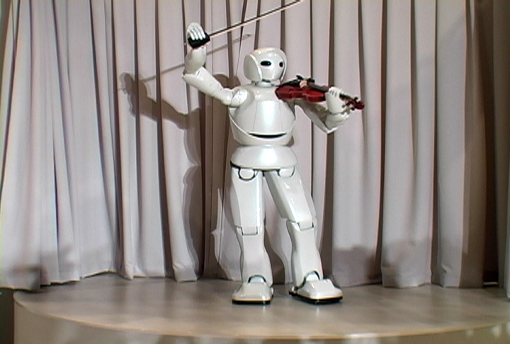 Youtube toyota robot violin